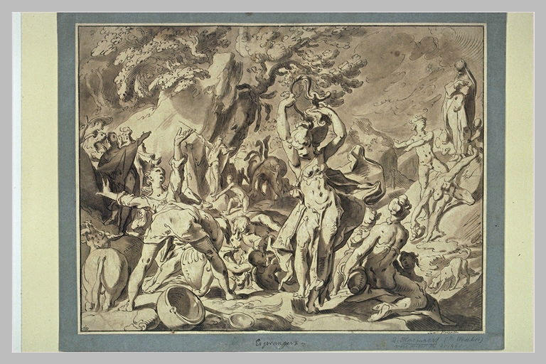 Moïse frappant le rocher