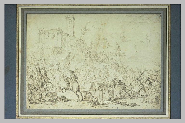 Prise d'un fortin et du campement installé au pied