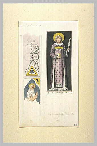 Fragments de peintures à San Benedetto