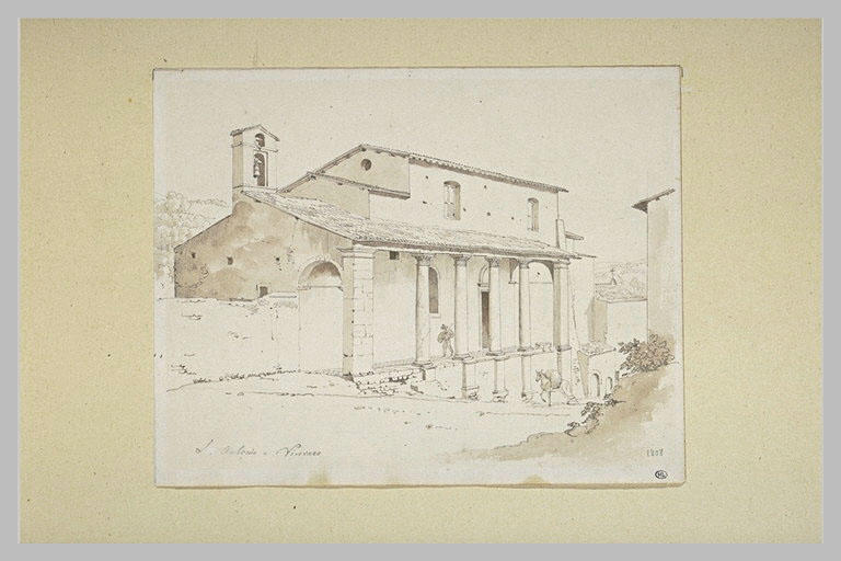 L'église Saint-Antoine à Vicovaro