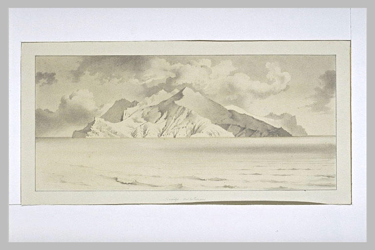 Vue de l'île de Capraja