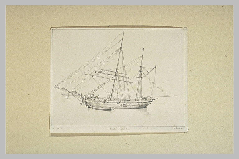 Bombarde maltaise à l'ancre