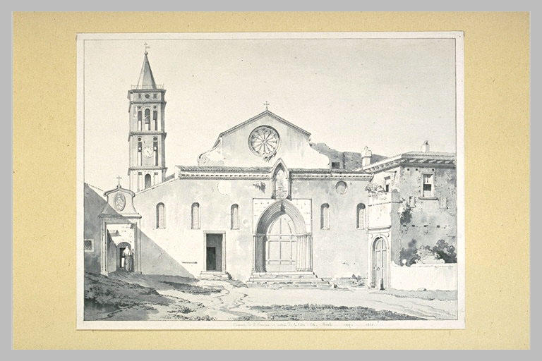 Eglise Saint-François et la Villa d'Este à Tivoli