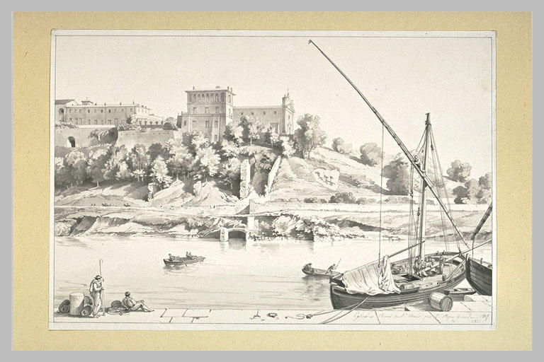 Eglise et prieuré de Saint-Alexis près de Ripa Grande