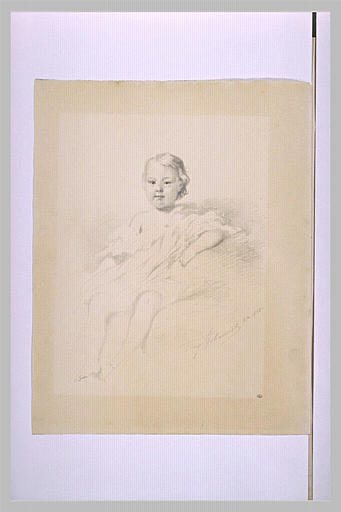 Portrait d'un jeune enfant