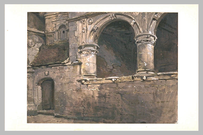 Arcades du château d'Ango