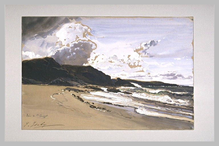 La baie de Saint-Enogat