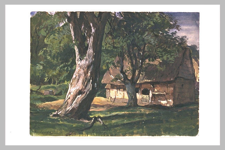 Alentours de ferme à Etretat