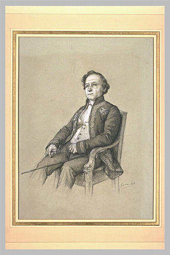 Portrait de Mr Dumas de l'Académie des Sciences