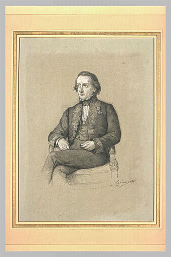 Portrait de Mr Regnault de l'Académie des Sciences