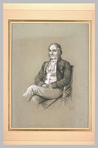 Portrait de M. Combes de l'Académie des Sciences