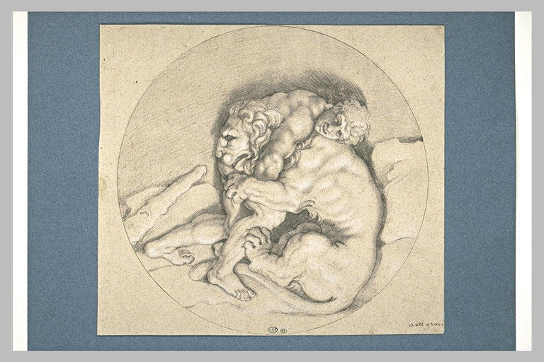 Hercule et le lion du Cithéron