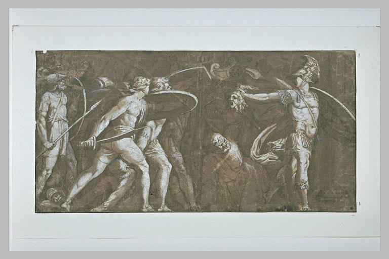 Persée brandissant la tête de Méduse