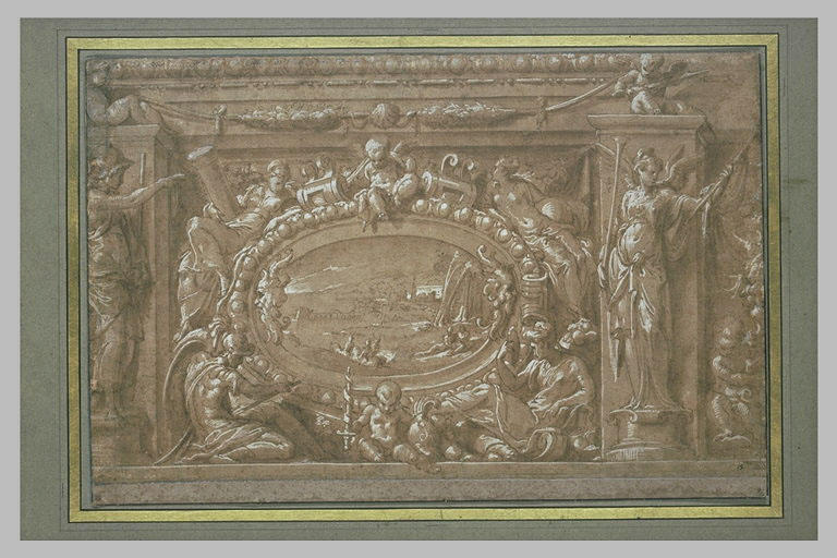 Projet de décor en l'honneur du Connétable Anne de Montmorency