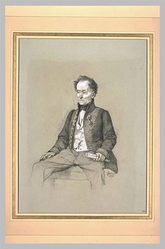 Portrait de Pongerville en académicien