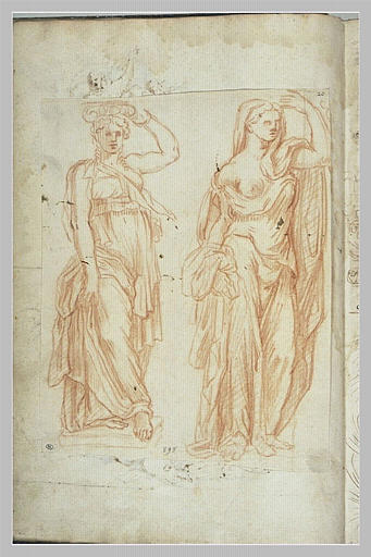 Deux cariatides