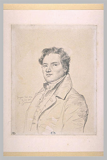 Portrait de monsieur Gatteaux Jacques Edouard, fils