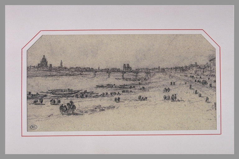 Vue de Paris depuis les quais de la Seine
