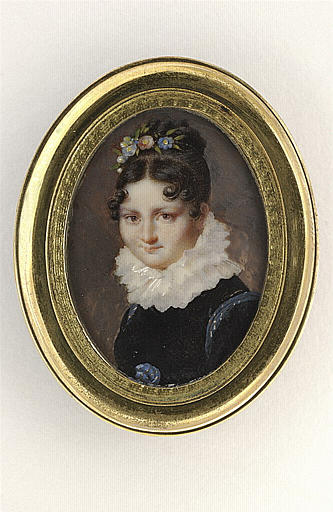 Portrait de femme à la collerette