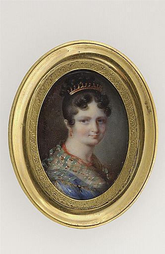 Portrait de femme au diadème