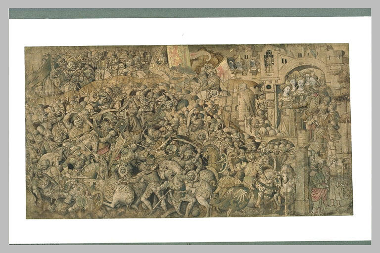 Quatrième bataille : prise du roi Thoas ; la chambre de la beauté