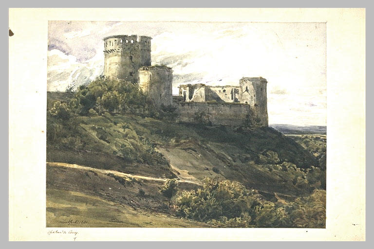 Ruines du château de Coucy