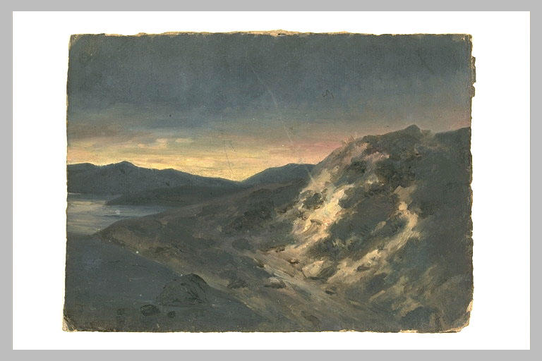 Côte maritime rocheuse