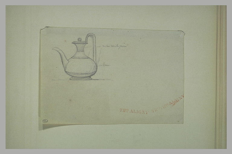 Carafe de terre cuite