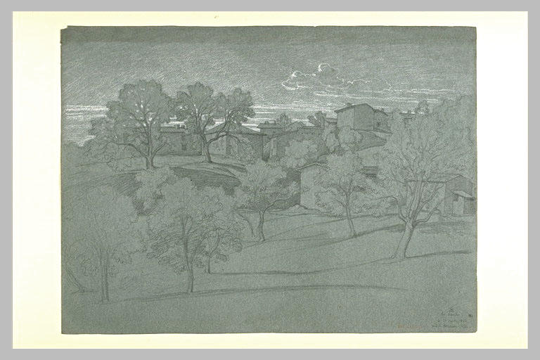 Alentours boisés d'un villlage