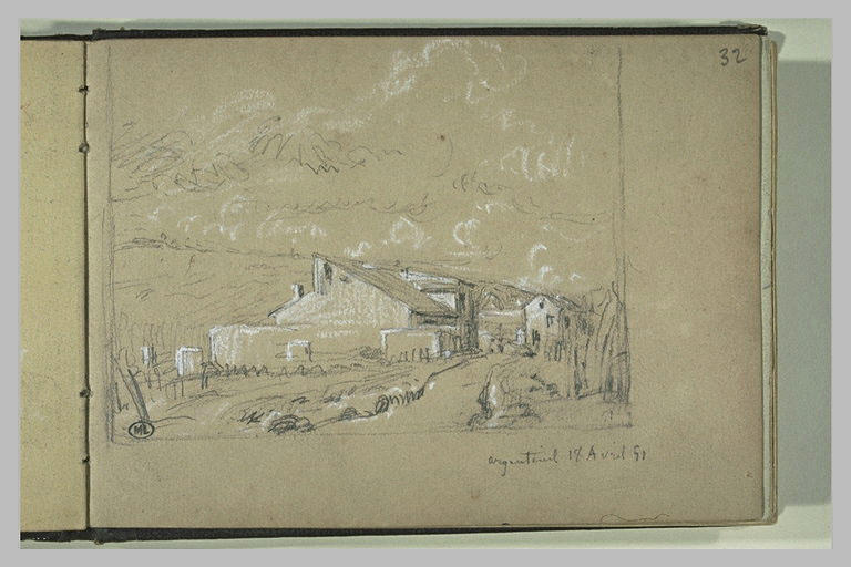 Route bordée de maisons à Argenteuil