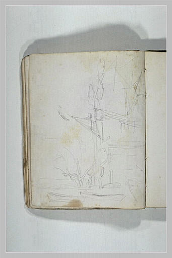 Paysage ; croquis