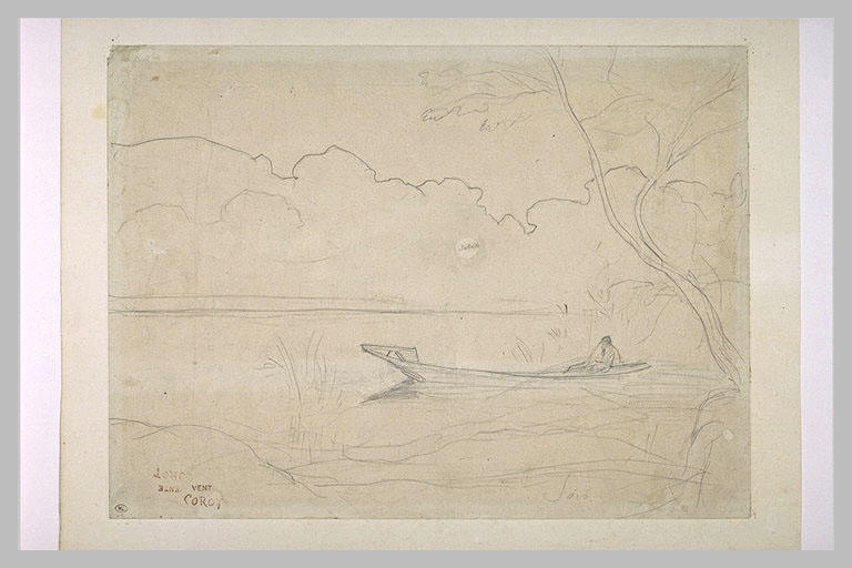 Esquisse pour Vue prise à Riva