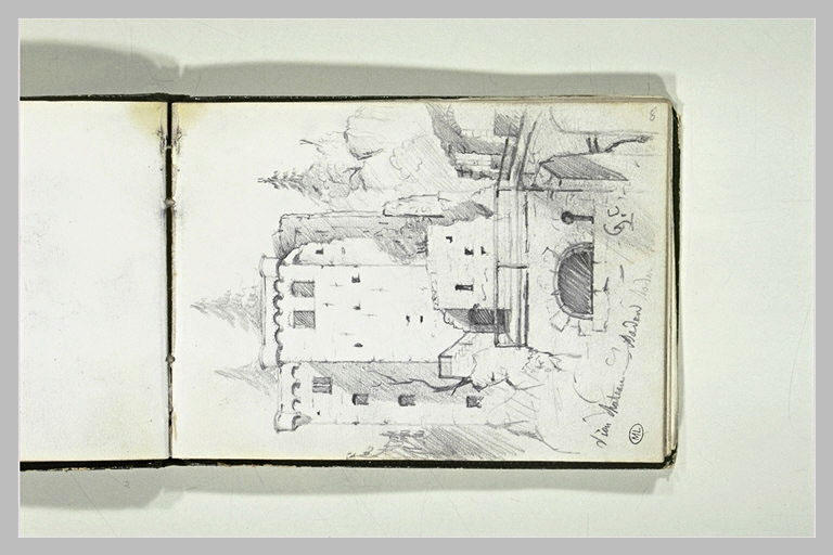 Vue du château de Baden-Baden