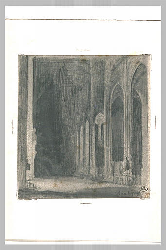 Intérieur d'un couvent