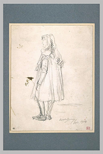 Homme en costume ancien