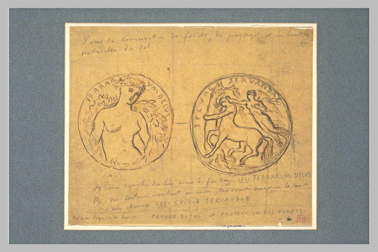 Projet de médaille