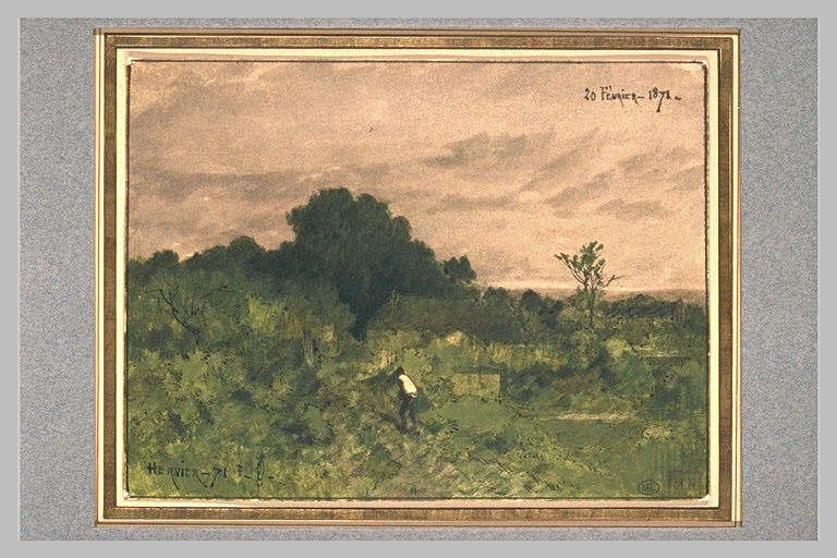 Maison dans la verdure