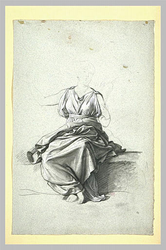 Etude pour la figure d'Erato