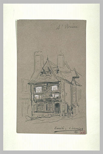 Vue d'une maison à Saint-Brieuc