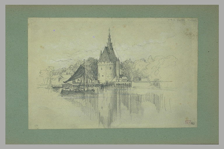 Vue de la porte de Hoorn