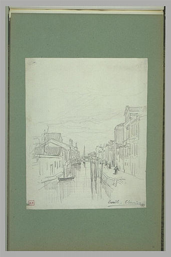 Canal bordé de maisons