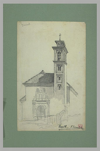 Façade d'église à Grenade