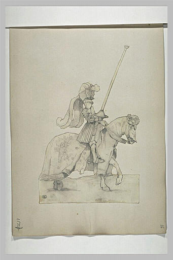 Chevalier sur un palefroi