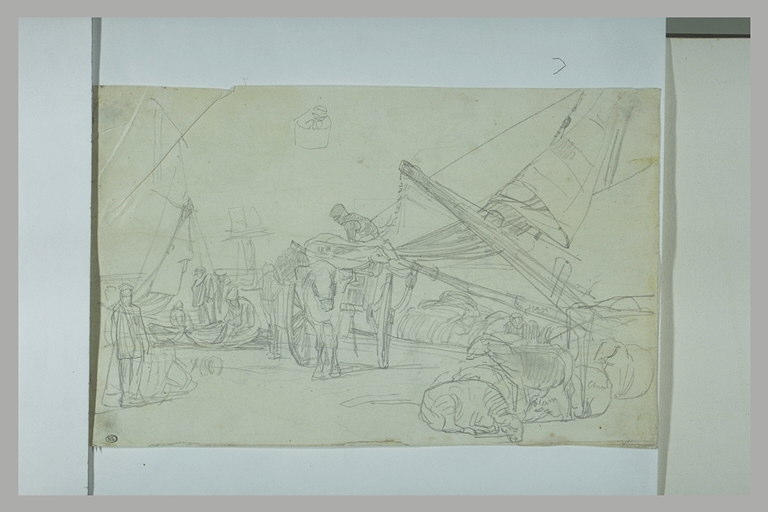 Animation sur un quai