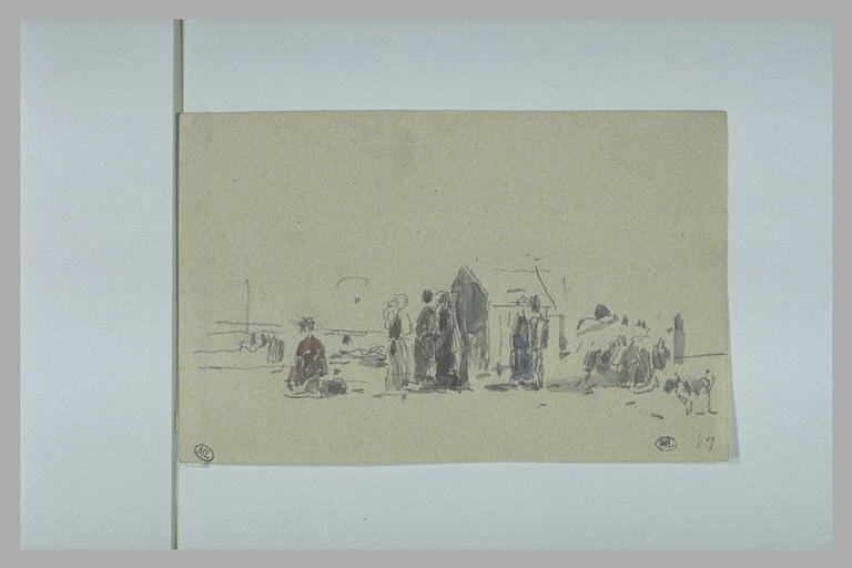 Scène de plage