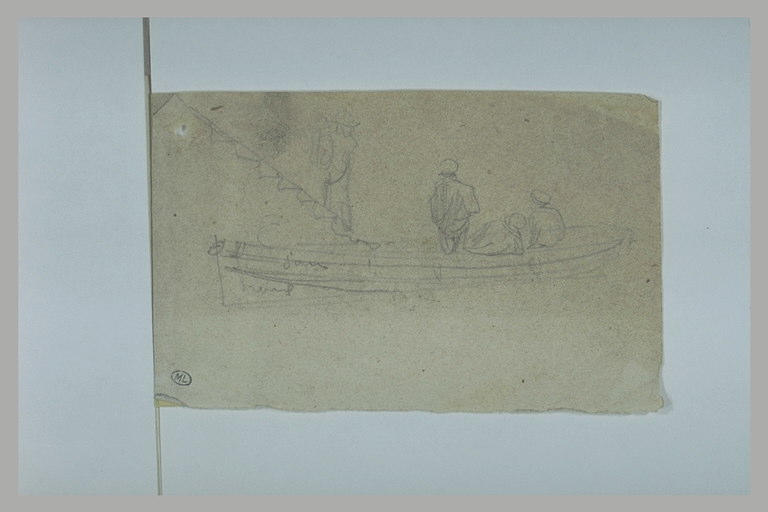 Barque au bas d'un quai
