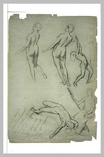 Six études de femme nue