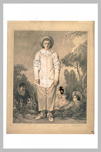 Le Grand Gilles, d'après Watteau