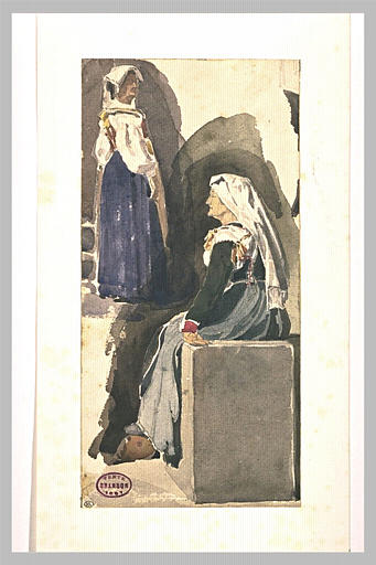 Deux paysannes romaines