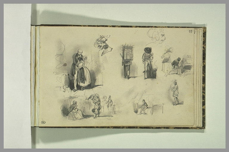 Etudes de personnages